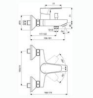   31 Ideal Standard ESLA  , /,   BC264AA