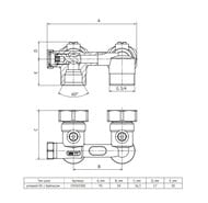   Uni-Fitt   3/4"EK  3/4"EK      191N3300