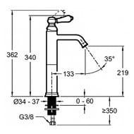    Jacob Delafon LOUISE E24361-BL , ,  /, . 