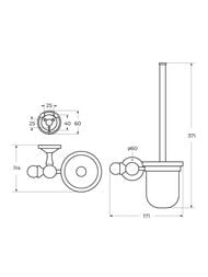     ART&MAX Antic Crystal :  AM-E-2681SJ-Br