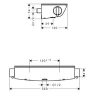  Hansgrohe Ecostat Select Renovation 13111400  , , /