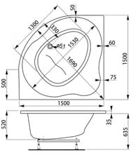   VAGNERPLAST PLEJADA 150 (15001500520) ,  VPBA150PLE3X-04