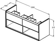   Ideal Standard CONNECT AIR 1200517440 2 ,      E0829VY