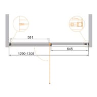   CEZARES URBAN-B-12-130-C-CR (1290-1305x1950)  ,  