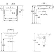  Villeroy & Boch Architectura (650470) , , ceramic+,  4188KGR1