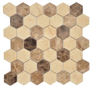     LeeDo Pietrine Hexagonal Pietra Mix 1 MAT hex 1830 (2853056) (.)