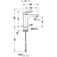    Duravit Wave M ,   111, :  WA1020002046