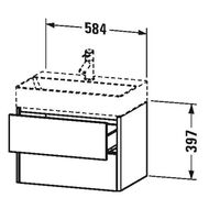    Duravit XSquare 584397390 , 2 ,   XS416702222