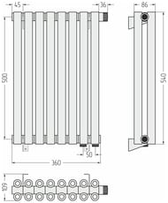  -00   500360 (8 ) ., EU50 /, 3/4", 00-0322-5008