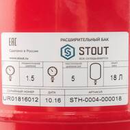   STOUT   18 , 3/4",   ,  STH-0004-000018