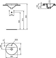  Ideal Standard CONNECT 380380 E504101   , 