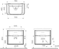    Vitra Sento 780485850 , 2 ,  ,   60824