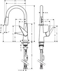  Hansgrohe Talis M51   200     72813000