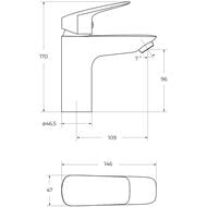    BelBagno DUE-LVM-CRM-W0 96 ,, ,