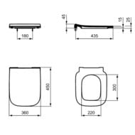 C   Ideal Standard i.life B , ,  T500301