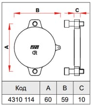  FAR START 1.1/4"  . , , FK 4310 114