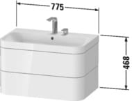    Duravit Happy D.2 Plus 775468490 2 ,   HP4637O7171