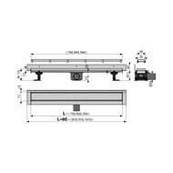   Alcaplast Fit and Go APZ23-DOUBLE9-950  L=950, ,  