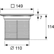   TECEdrainpoint 150  ., ,    3660010