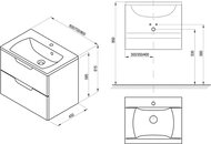    RAVAK SD-700 Classic II (700x450x585) / X000001478