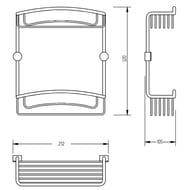 Migliore Complementi -    20x10x30   ML.COM-50.600.CR/22039