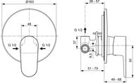  Ideal Standard CERAFINE O  , , ,   A7192XG