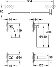   5  1 Grohe Essentials 40344001 Master Bathroom, 