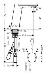  Hansgrohe Metris S 31103000  , ,   , 