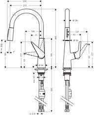  Hansgrohe Talis M51   200     72813800