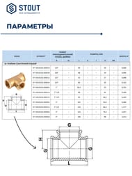  STOUT 3/4",  , .SFT-0020-000034