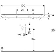  Geberit MyDay (1000480135) KeraTet   ,   125400600