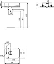  Ideal Standard Lux STRADA II 500350130 T296401 