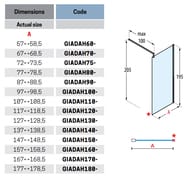   Novellini Giada H 15801950 ,  / GIADAH160-1H