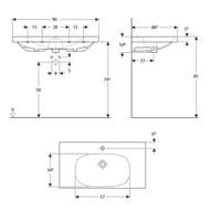  Geberit Acanto 900x480  Alpine,    ,   500.623.01.2