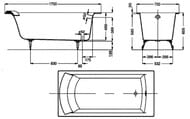   Jacob Delafon Biove 17075   .  ( ) E2930-00