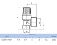   STOUT 6 , 1/2"1/2"  . ,   SVS-0001-016015