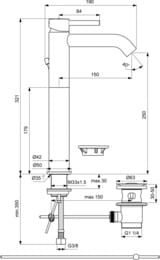 Ideal Standard CERALINE    BC194AA ,   