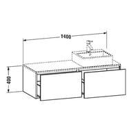     Duravit XSquare 1600400548 , 2 ,   XS4904R2222