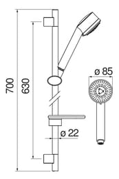   NOBILI  700 ,  3 , , ,  AD140/40CR