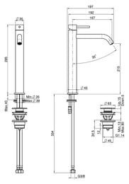    FIMA Carlo Frattini SPILLO UP  ,  F3031/HXSCR