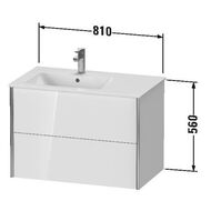   Duravit XViu 810560480 2 ,  / XV41580B122