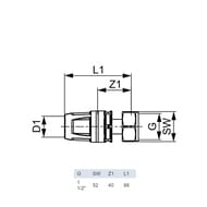   TECElogo 40  1 1/2",   ,  8630207