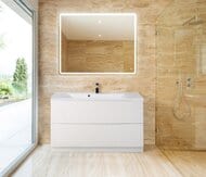    BelBagno MARINO (1200x450x805) , Bianco Lucido MARINO-1200-2C-PIA-BL-P