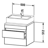    Duravit DuraStyle (600512548) 2 ,   DS531502222