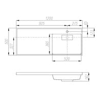  Aquaton  120 1A72243KLH010 1200x500x150  /.., . ,  , 