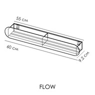  FLOW Round Mono 6009290 , 2 ,  Fl-ro-m60-