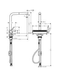  Hansgrohe Aquno Select M81   250  ,   2jet  73836000