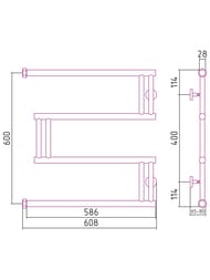  High-Tech model "M+"  600x600 . , .. 051-4050-6060