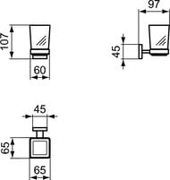    Ideal Standard IOM Square E2204AA  ,  /