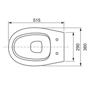   TECE Basic 360515350 ,   soft-close  ,  9700018